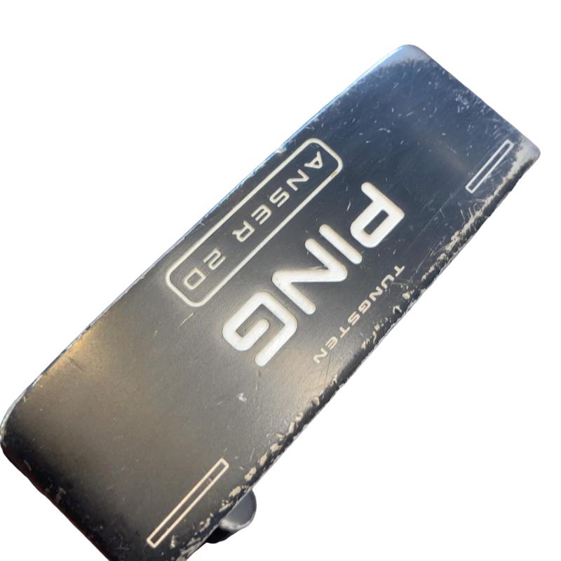 【中古】 ピン PING ANSER 2D(2023) 34in パター PT 事あたらしい炭素 (フレックス余分の物) メンズ 成人男性用 右利き 右用 C序列付ける ゴルフ野球クラブ