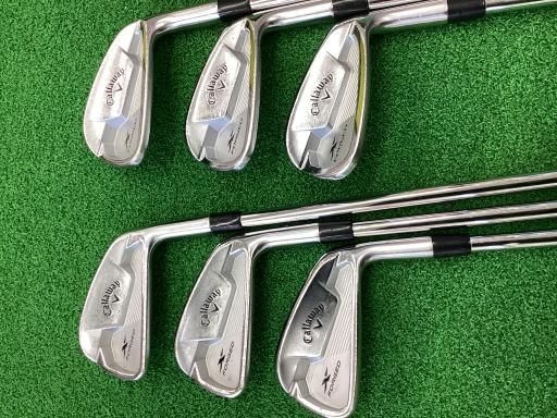 【中古】 キャロウェイ X FORGED STAR(2021) 6S アイアン仕掛ける IR 完全無欠特注立て坑 (フレックスS) メンズ 成人男性用 右利き 右用 D価値づける ゴルフ野球クラブ