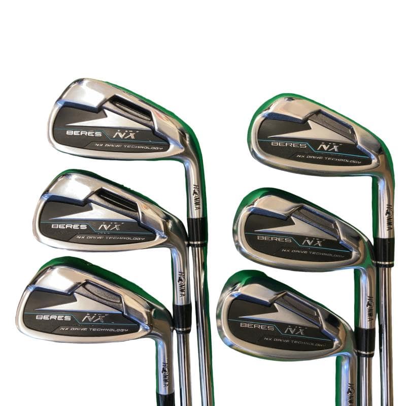 【中古】 本間ゴルフ BERES NX 7S アイアンセット IR NS PRO 850GH neo (フレックスR) メンズ 男性用 右利き 右用 Cランク ゴルフクラブ