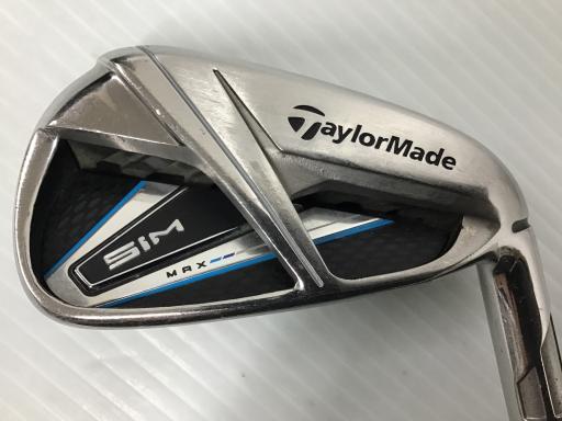 【中古】 テーラーメイド SIM MAX 5S アイアンセット IR TENSEI BLUE TM60(IR) (フレックスR) メンズ 男性用 右利き 右用 Cランク ゴルフクラブ