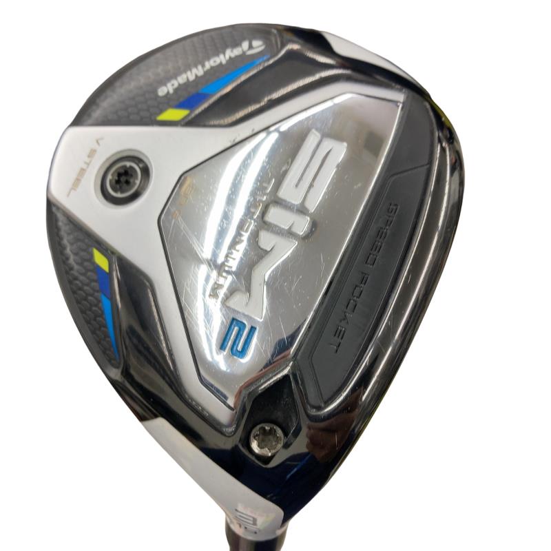 【中古】 テーラーメイド SIM2 3W フェアウェイウッド FW TENSEI SILVER TM50(SIM2 FW) (フレックスS) メンズ 男性用 右利き 右用 Cランク ゴルフクラブ