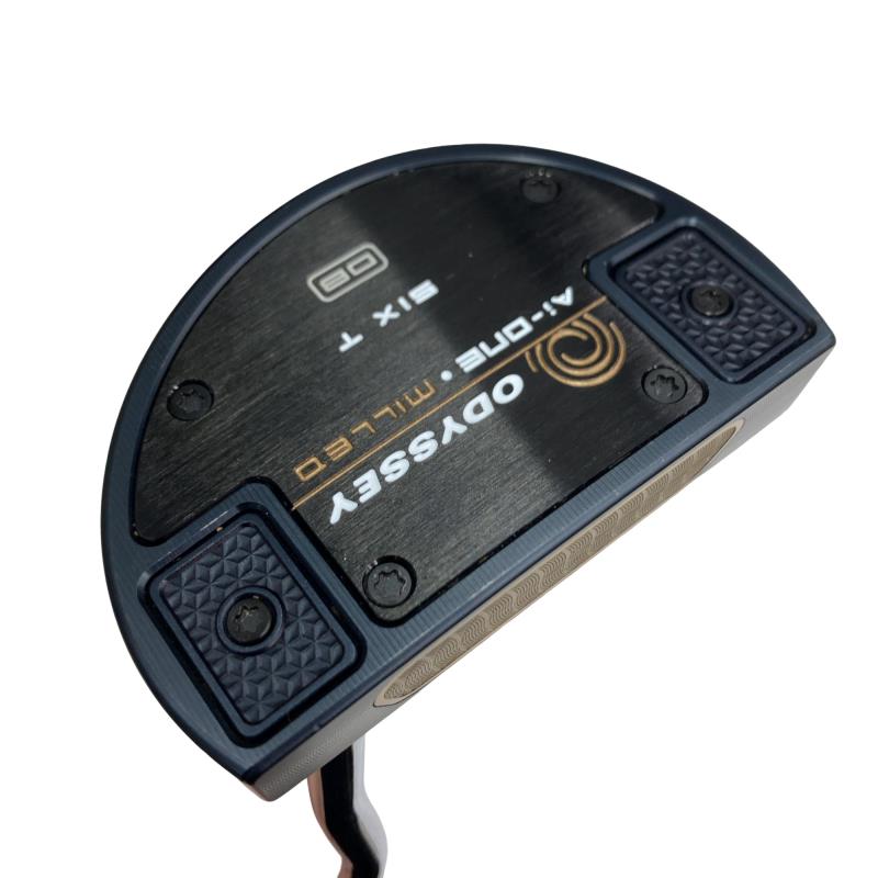 【中古】 オデッセイ Ai-ONE・MILLED SIX T 34in パター PT STROKE LAB 90 スチール写真 (フレックス余分の物) メンズ 成人男性用 右利き 右用 C位置づける ゴルフ野球クラブ