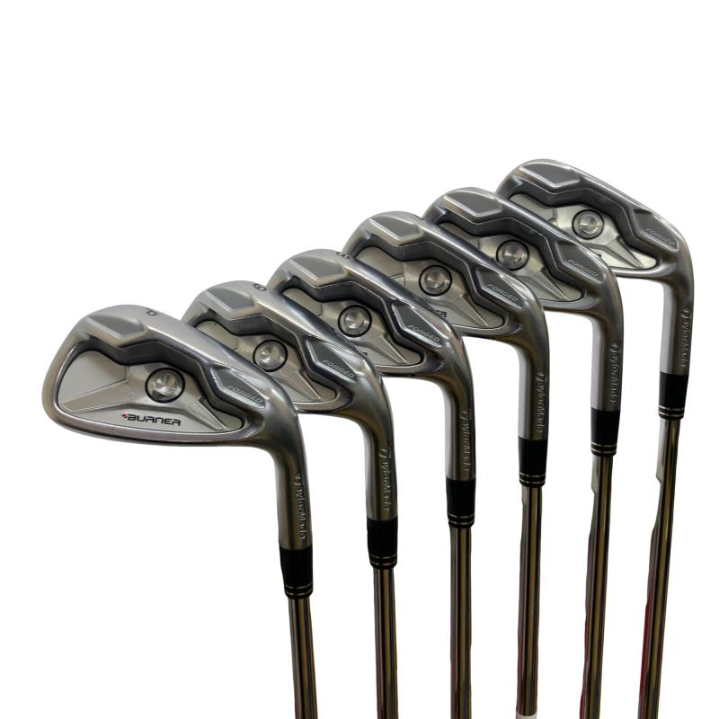 【中古】 テーラーメイド BURNER FORGED(2009) 6S アイアンセット IR NS PRO 950GH (フレックスS) メンズ 男性用 右利き 右用 Cランク ゴルフクラブ