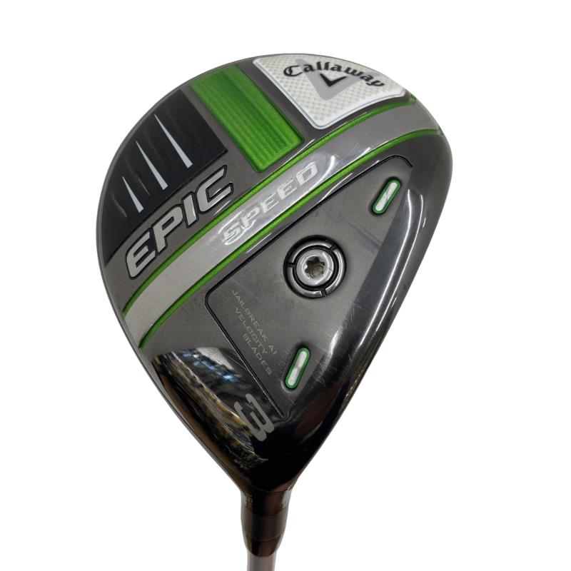 【中古】 キャロウェイ EPIC SPEED 3W フェアウェイウッド FW 純正特注シャフト (フレックスSR) メンズ 男性用 右利き 右用 Cランク ゴルフクラブ