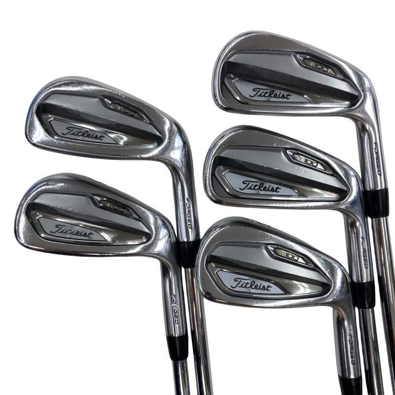 【中古】 タイトリスト Titleist T100 5S アイアンセット IR NS PRO MODUS3 TOUR105 (フレックスS) メンズ 男性用 右利き 右用 Cランク ゴルフクラブ