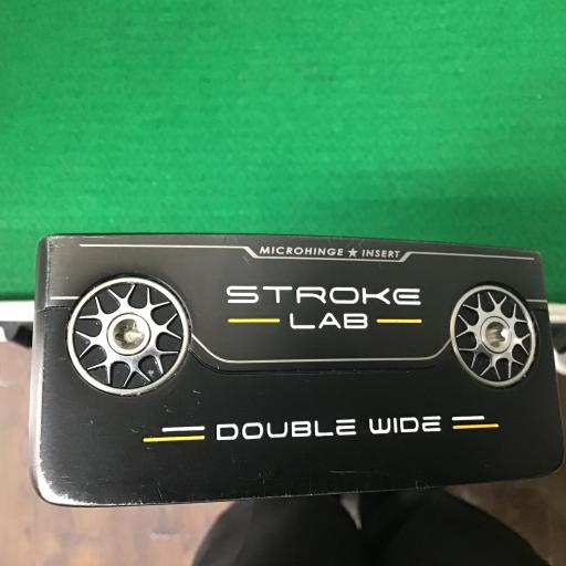 【中古】 オデッセイ STROKE LAB BLACK DOUBLE WIDE 34インチ パター PT STROKE LAB BLACK (フレックスその他) メンズ 男性用 右利き 右用 Cランク ゴルフクラブ|ゴルフパートナー 中古クラブ店