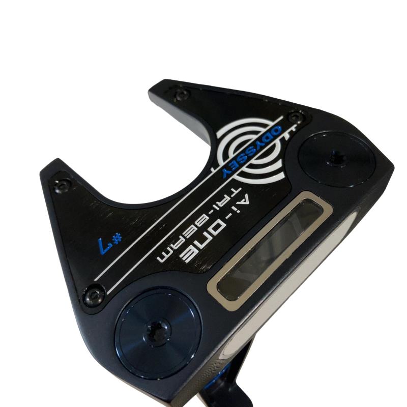 【中古】 オデッセイ Ai-ONE TRI-BEAM #7 34in パター PT STROKE LAB 90 スチール写真 (フレックス余分の物) メンズ 成人男性用 右利き 右用 C序列付ける ゴルフ野球クラブ