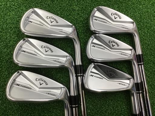 【中古】 キャロウェイ X FORGED STAR(2024) 6S アイアン仕掛ける IR NS PRO MODUS3 TOUR105 (フレックスS) メンズ 成人男性用 右利き 右用 C価値づける ゴルフ野球クラブ