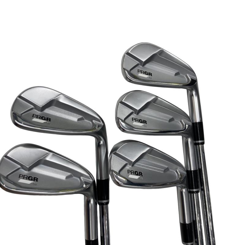 【中古】 労働者階級歯車 PRGR 01(2023) 5S アイアン仕掛ける IR NS PRO MODUS3 TOUR115 (フレックスS) メンズ 成人男性用 右利き 右用 C価値づける ゴルフ野球クラブ
