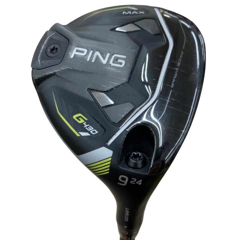 【中古】 ピン G430 MAX 9W フェアウェイウッド FW リシャフト (フレックスその他) メンズ 男性用 右利き 右用 Cランク ゴルフクラブ