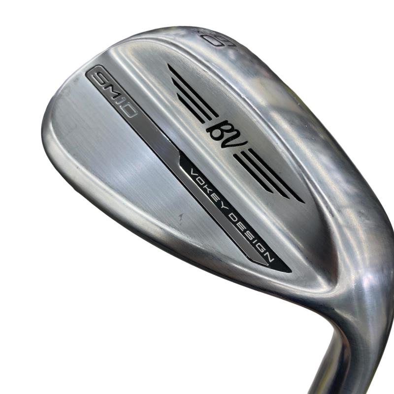 【中古】 タイトリスト VOKEY SPIN MILLED SM10 ツアークロム 60°/06°K ウェッジ WG リシャフト (フレックスその他) メンズ 男性用 右利き 右用 Cランク ゴルフクラブ