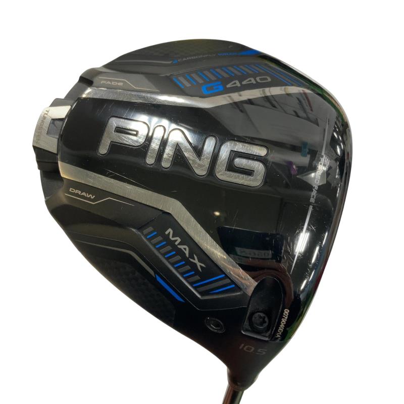 【中古】 ピン G440 MAX 10.5° １番ウッド DR PING TOUR 2.0 CHROME 65(DR) (フレックスS) メンズ 成人男性用 右利き 右用 C序列付ける ゴルフ野球クラブ