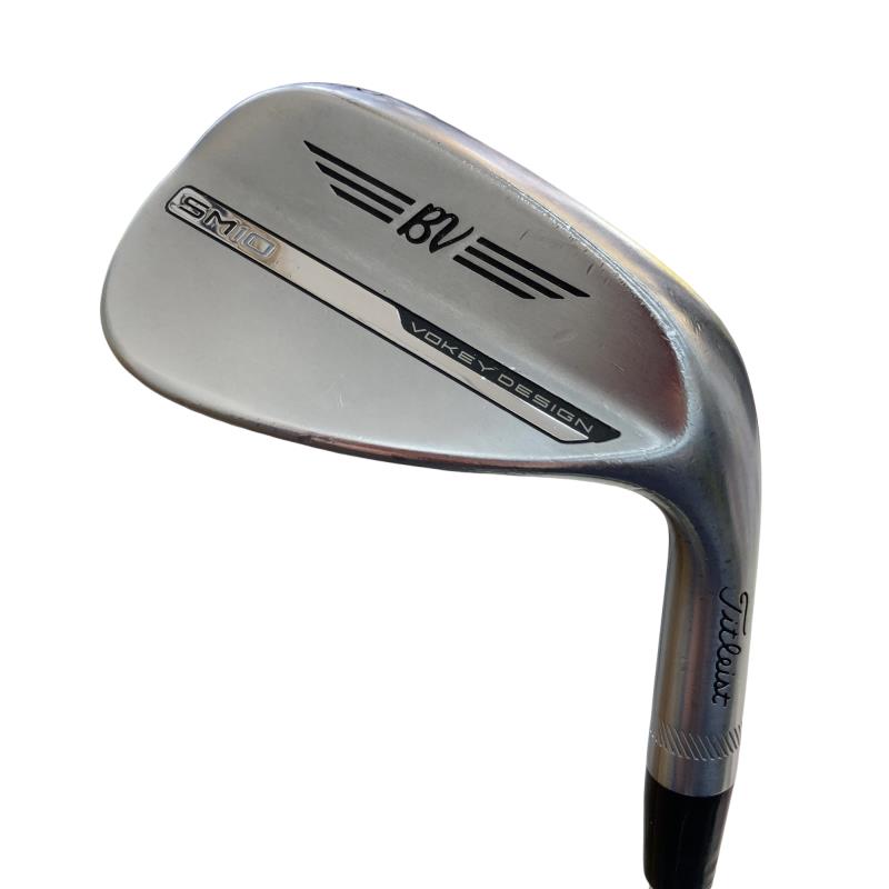 【中古】 タイトリスト VOKEY SPIN MILLED SM10 ツアークロム 52°/12°F ウェッジ WG Dynamic Gold (フレックスS) メンズ 男性用 右利き 右用 Cランク ゴルフクラブ