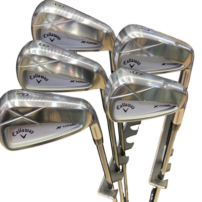 【中古】 キャロウェイ X FORGED MAX STAR(2025) 5S アイアンセット IR recoil DART 6T for CW (フレックスその他) メンズ 男性用 右利き 右用 Cランク ゴルフクラブ｜ゴルフパートナー 中古クラブ店