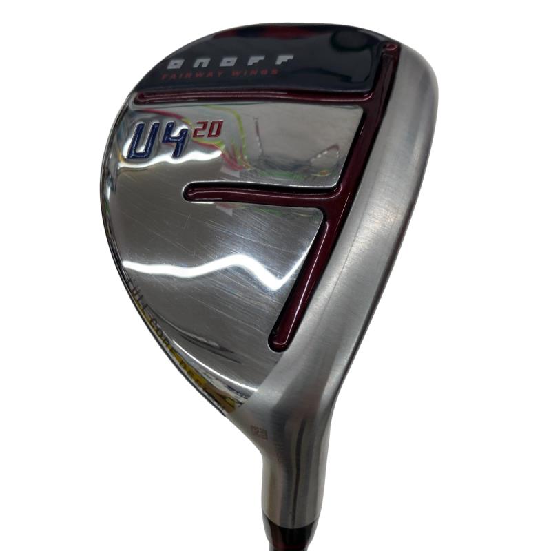 【中古】 ダイワ(グローブライド) ONOFF FAIRWAY WINGS(2020) AKA U4 ユーティリティ UT SMOOTH KICK MP-520U (フレックスS) メンズ 男性用 右利き 右用 Cランク ゴルフクラブ