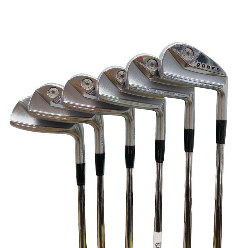 【中古】 ダイワ(グローブライド) ONOFF FORGED(2024) KURO 7S アイアンセット IR 純正特注シャフト (フレックスS) メンズ 男性用 右利き 右用 Cランク ゴルフクラブ