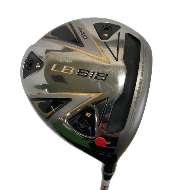 【中古】 本間ゴルフ LB-818 440  9.5° １番ウッド DR VIZARD 45 (フレックスS) メンズ 成人男性用 右利き 右用 B序列付ける ゴルフ野球クラブ