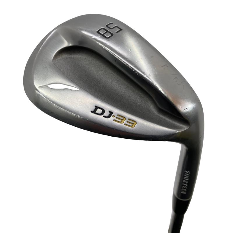 【中古】 フォーティーン DJ-33 58° ウェッジ WG Dynamic Gold (フレックスその他) メンズ 男性用 右利き 右用 Cランク ゴルフクラブ