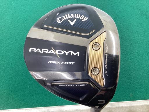 【中古】 キャロウェイ PARADYM MAX FAST 3W フェアウェイウッド FW SPEEDER NX 40 for CW(PARADYM FW) (フレックスR) メンズ 男性用 右利き 右用 Cランク ゴルフクラブ