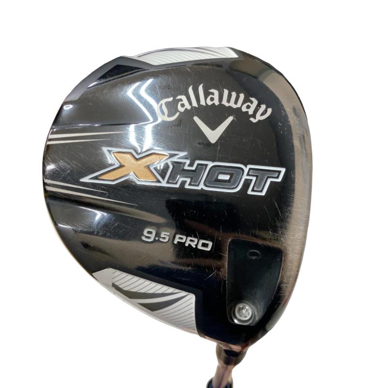 【中古】 キャロウェイ X HOT PRO  9.5° １番ウッド DR Tour AD GT-6 (フレックスS) メンズ 成人男性用 右利き 右用 C序列付ける ゴルフ野球クラブ