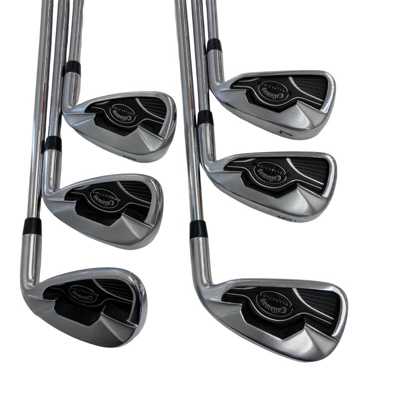 【中古】 キャロウェイ Callaway COLLECTION 6S アイアンセット IR NS PRO MODUS3 TOUR120 (フレックスS) メンズ 男性用 右利き 右用 Cランク ゴルフクラブ｜ゴルフパートナー 中古クラブ店