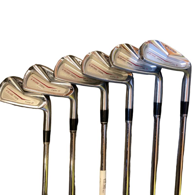【中古】 ブリヂストン TOURSTAGE X-BLADE 705 TYPE S 6S アイアン書き割り IR Dynamic Gold (フレックスS) メンズ 成人男性用 右利き 右用 D位置づける ゴルフ野球クラブ