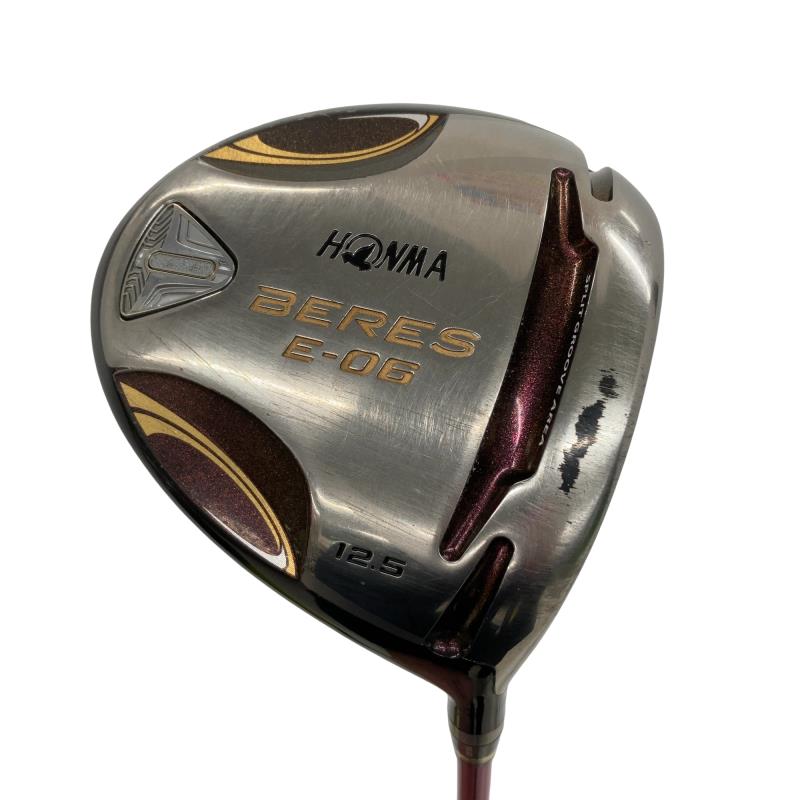 【中古】 本間ゴルフ BERES E-06 12.5° レディース ドライバー DR 2S ARMRQX 38 (フレックスA) レディース 女性用 右利き 右用 Cランク ゴルフクラブ