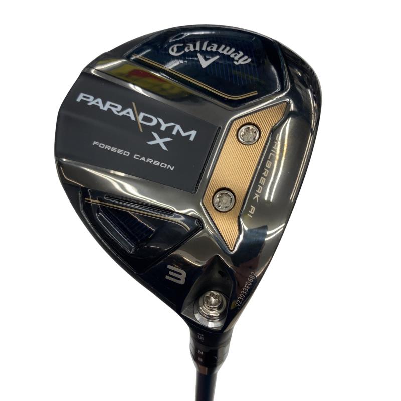 【中古】 キャロウェイ PARADYM X 3W フェアウェイウッド FW VENTUS TR 5 for CW(PARADYM FW) (フレックスR) メンズ 男性用 右利き 右用 Cランク ゴルフクラブ