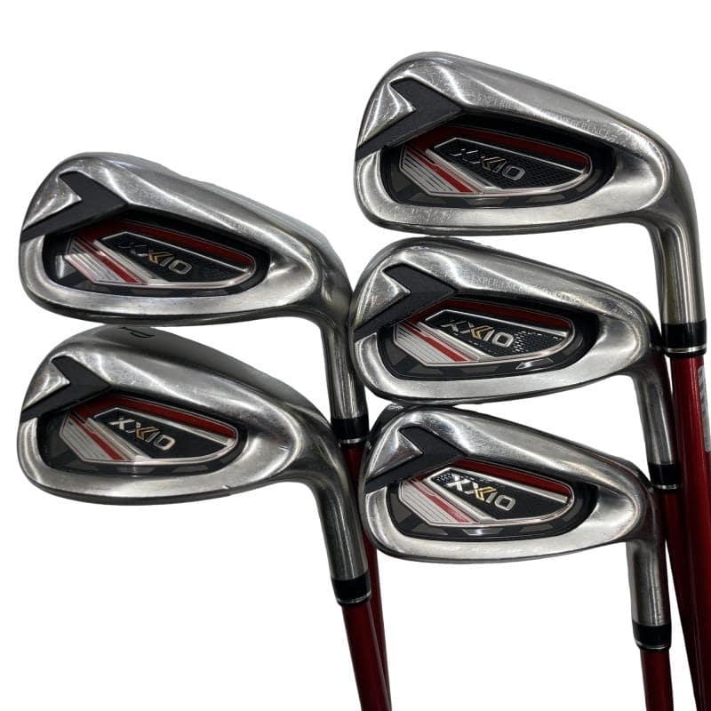 【中古】 ダンロップ XXIO(2022) 5S(赤いこと) アイアン仕掛ける IR XXIO MP1200(IR) 赤いこと (フレックスR) メンズ 成人男性用 右利き 右用 C序列付ける ゴルフ野球クラブ
