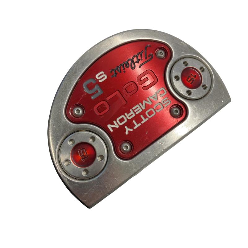 【中古】 タイトリスト SCOTTY CAMERON GoLo S 5 33インチ パター PT スチール (フレックスその他) メンズ 男性用 右利き 右用 Cランク ゴルフクラブ 27,290円