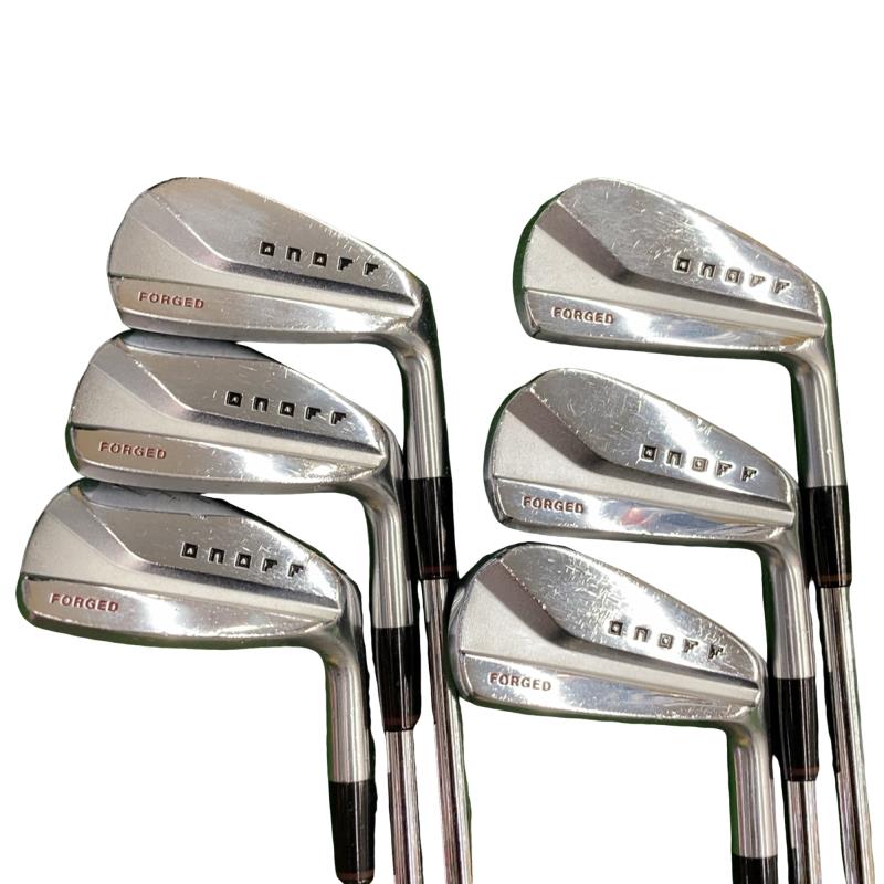 【中古】 ダイワ(グローブライド) ONOFF FORGED(2020) KURO 7S アイアン書き割り IR NS PRO MODUS3 TOUR105 (フレックスS) メンズ 成人男性用 右利き 右用 C位置づける ゴルフ野球クラブ