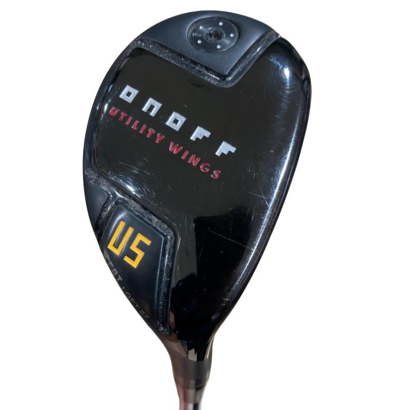 【中古】 ダイワ(グローブライド) ONOFF UTILITY WINGS(2024) KURO U5 ありがた味 UT 完全無欠特注立て坑 (フレックスS) メンズ 成人男性用 右利き 右用 C価値づける ゴルフ野球クラブ