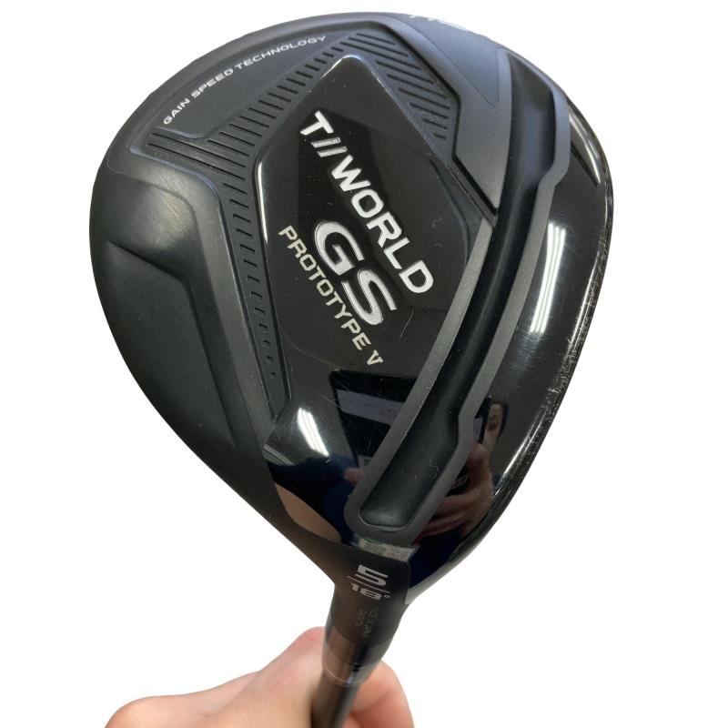 【中古】 本間ゴルフ TOUR WORLD GS PROTOTYPE V 5W フェアウェイウッド FW VIZARD FZ-5 (フレックスS) メンズ 男性用 右利き 右用 Cランク ゴルフクラブ