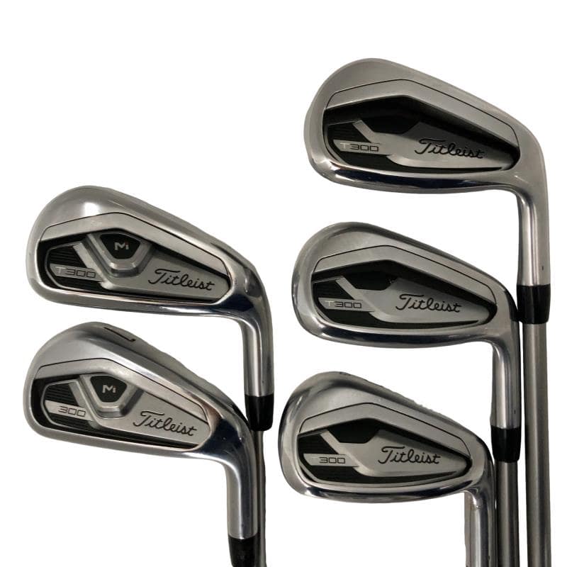 【中古】 タイトリスト Titleist T300(2021) 5S アイアンセット IR 3D055 (フレックスその他) メンズ 男性用 右利き 右用 Cランク ゴルフクラブ