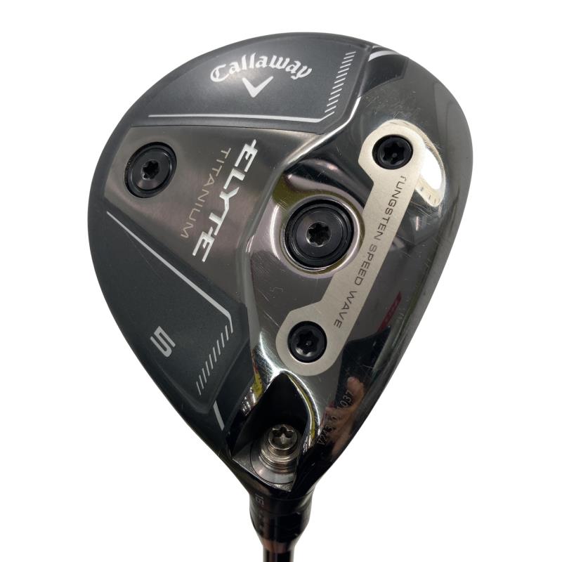 【中古】 キャロウェイ ELYTE TITANIUM 5W フェアウェイウッド FW TENSEI GREEN 60 for CW(ELYTE FW) (フレックスS) メンズ 成人男性用 右利き 右用 C位置づける ゴルフ野球クラブ
