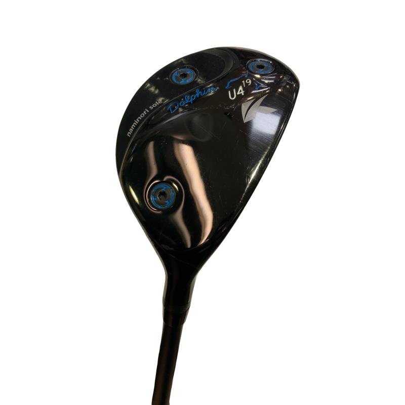 【中古】 キャスコ Dolphin Utility DU-122 ブラック U4 ユーティリティ UT ATTAS MB-HY55 (フレックスR) メンズ 男性用 右利き 右用 Cランク ゴルフクラブ