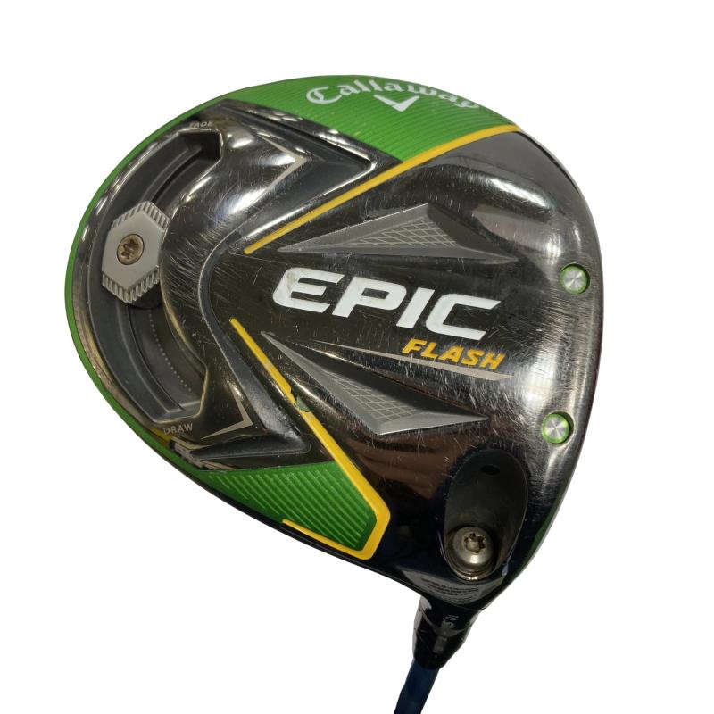 【中古】 キャロウェイ EPIC FLASH 10.5° ドライバー DR 純正特注シャフト (フレックスR) メンズ 男性用 右利き 右用 Cランク ゴルフクラブ|ゴルフパートナー 中古クラブ店