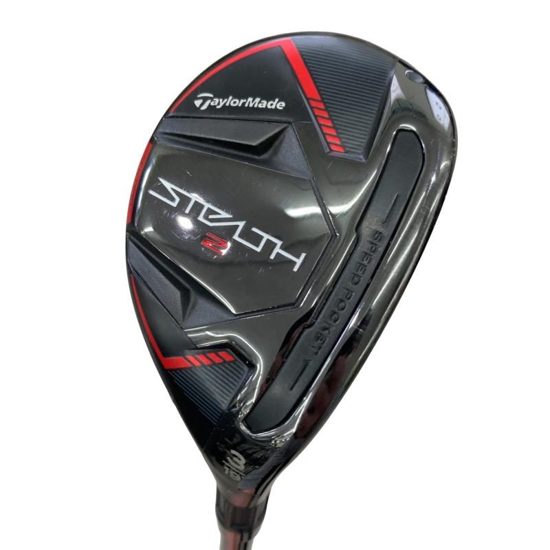 【中古】 テーラーメイド STEALTH2 U3 ユーティリティ UT 純正特注シャフト (フレックスS) メンズ 男性用 右利き 右用 Cランク ゴルフクラブ
