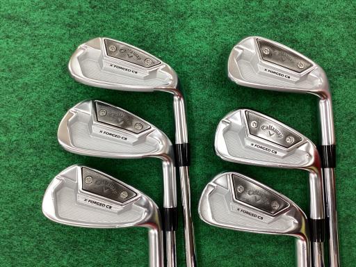 【中古】 キャロウェイ X FORGED CB(2021) 6S アイアンセット IR NS PRO MODUS3 TOUR120 (フレックスS) メンズ 男性用 右利き 右用 Cランク ゴルフクラブ