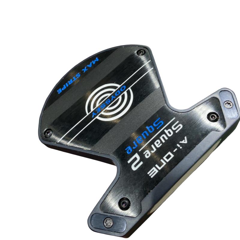 【中古】 オデッセイ Ai-ONE SQUARE 2 SQUARE MAX STRIPE 34インチ パター PT STROKE LAB 90 スチール (フレックスその他) メンズ 男性用 右利き 右用 Bランク ゴルフクラブ｜ゴルフパートナー 中古クラブ店