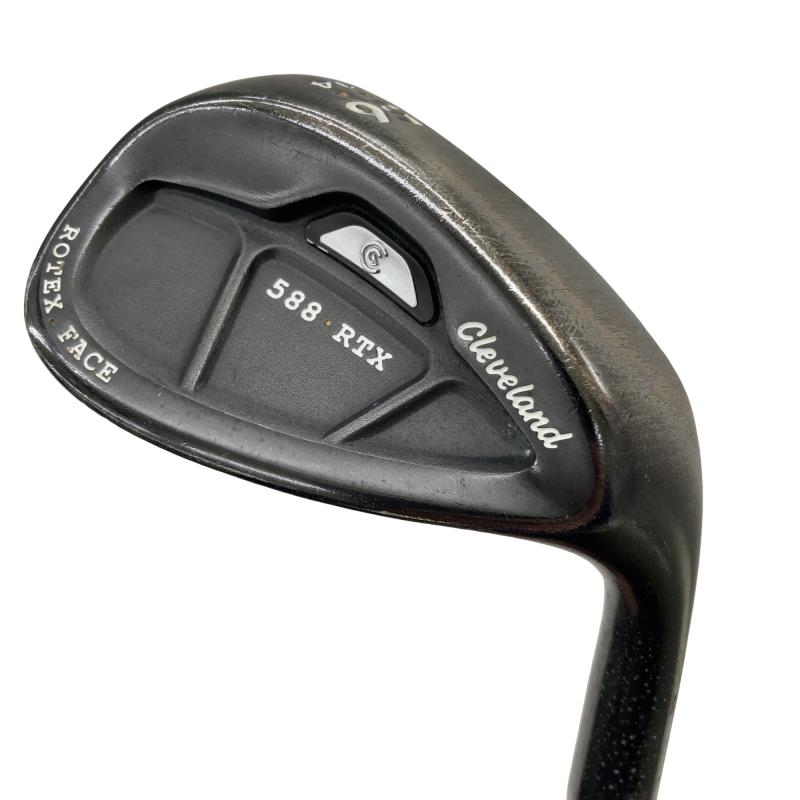 【中古】 クリーブランド Cleveland 588 RTX キャビティバック ブラックパール 56°/14° ウェッジ WG NS PRO 950GH (フレックスS) メンズ 男性用 右利き 右用 Dランク ゴルフクラブ