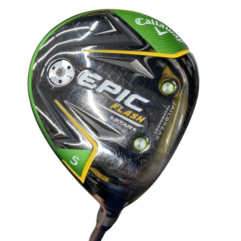 【中古】 キャロウェイ EPIC FLASH STAR  5W フェアウェイウッド FW Speeder EVOLUTION for CW(公明正大通い路) (フレックスSR) メンズ 成人男性用 右利き 右用 C位置づける ゴルフ野球クラブ