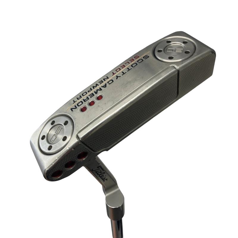 【中古】 タイトリスト SCOTTY CAMERON select NEWPORT(2018) 33in パター PT スチール写真 (フレックス余分の物) メンズ 成人男性用 右利き 右用 C価値づける ゴルフ野球クラブ