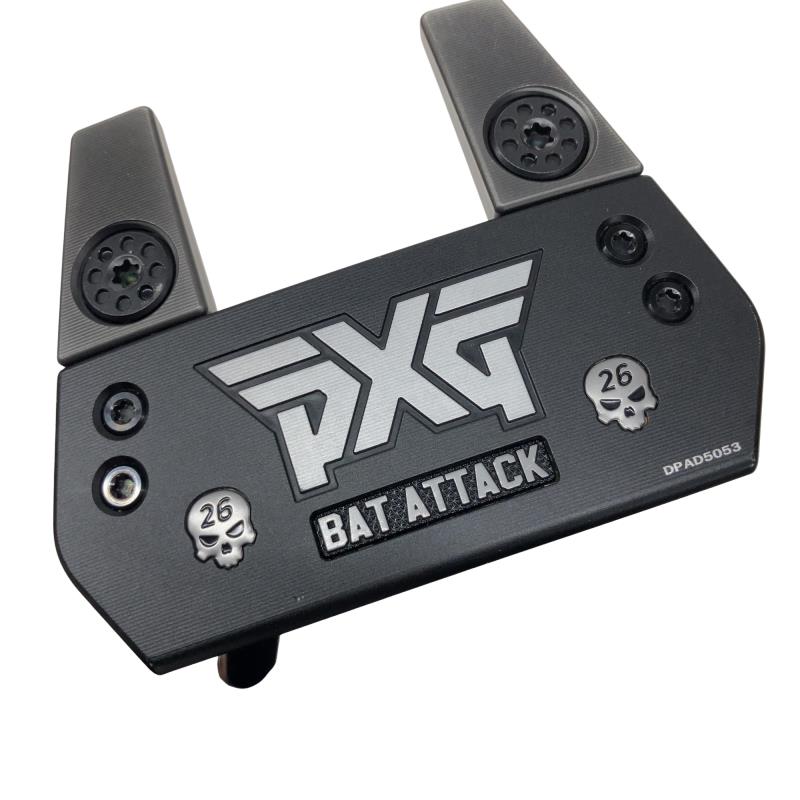 【中古】 PXG BATTLE READY BAT ATTACK(スラント) パター PT スチール写真 (フレックス余分の物) メンズ 成人男性用 右利き 右用 C序列付ける ゴルフ野球クラブ