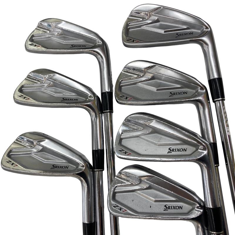 【中古】 ダンロップ SRIXON ZX7  8S アイアン仕掛ける IR Dynamic Gold D.S.T (フレックスS) メンズ 成人男性用 右利き 右用 C価値づける ゴルフ野球クラブ