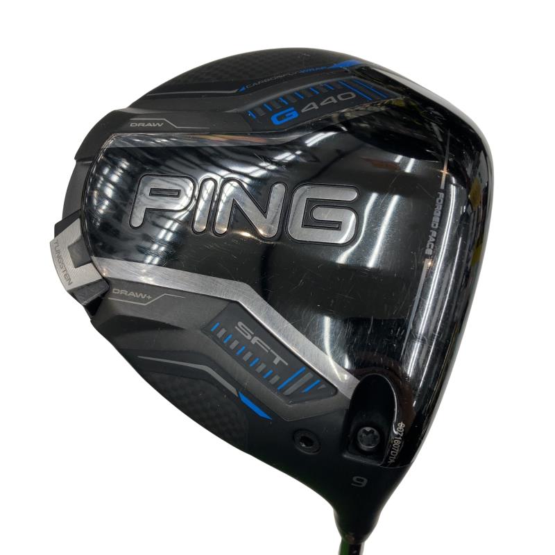 【中古】 ピン G440 SFT  9° １番ウッド DR PING TOUR 2.0 CHROME 65(DR) (フレックスS) メンズ 成人男性用 右利き 右用 C序列付ける ゴルフ野球クラブ
