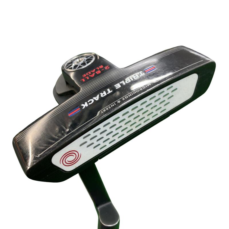 【中古】 オデッセイ TRIPLE TRACK 2-BALL BLADE 34インチ パター PT STROKE LAB BLACK (フレックスその他) メンズ 男性用 右利き 右用 Cランク ゴルフクラブ