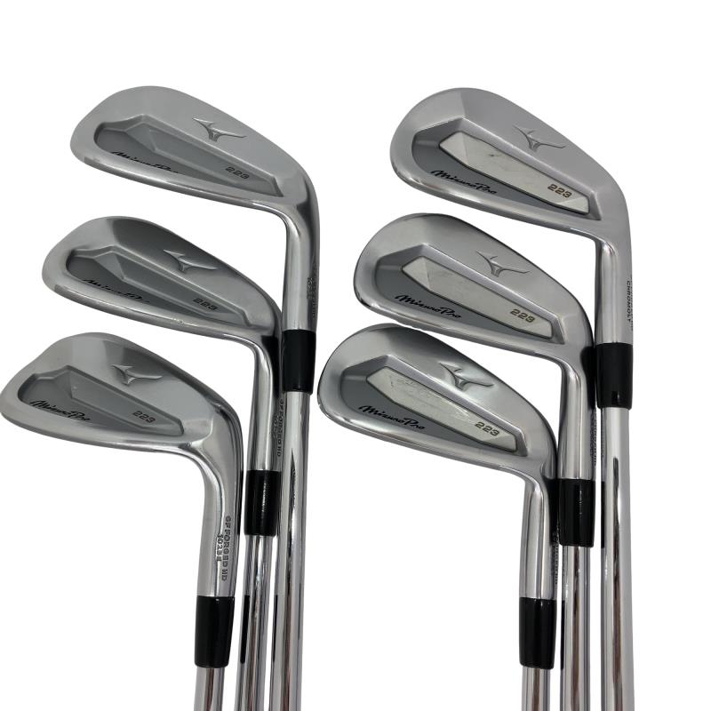 【中古】 ミズノ Mizuno Pro 223 6S アイアンセット IR 純正特注シャフト (フレックスS) メンズ 男性用 右利き 右用 Cランク ゴルフクラブ