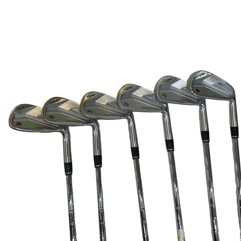 【中古】 本間ゴルフ TOUR WORLD TR20V 6S アイアンセット IR NS PRO MODUS3 FOR T//WORLD (フレックスS) メンズ 男性用 右利き 右用 Cランク ゴルフクラブ