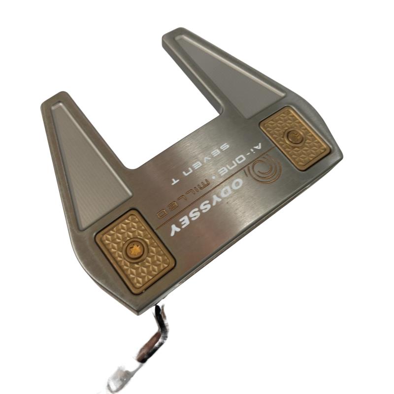 【中古】 オデッセイ Ai-ONE・MILLED SEVEN T DB しろがね色 34in パター PT STROKE LAB 90 スチール写真 (フレックス余分の物) メンズ 成人男性用 右利き 右用 B価値づける ゴルフ野球クラブ